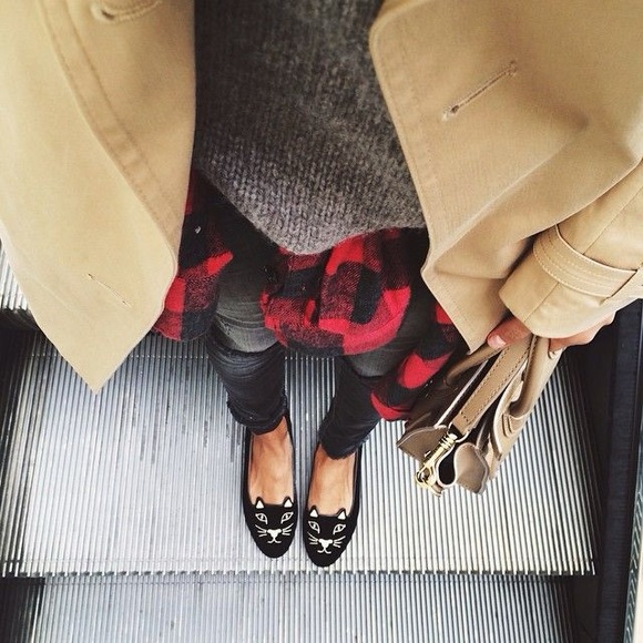 Charlotte Olympia size 36.5 Velvet kitty 🐈⬛ flat/slippers - Picture 13 of 13